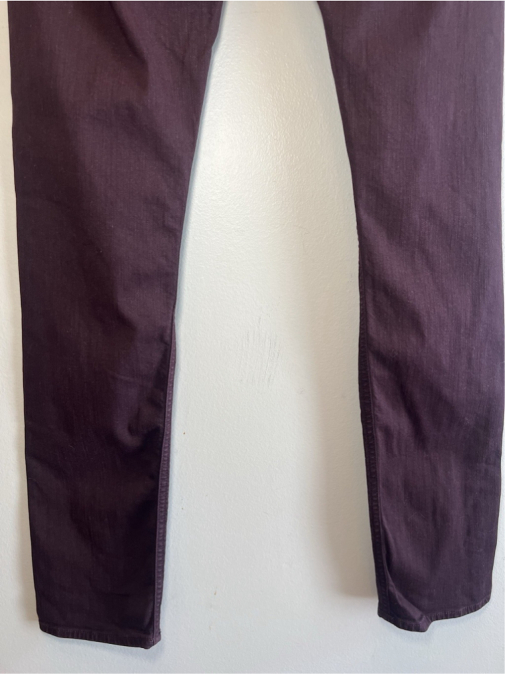 RAG & BONE Jeans Burgundy Slim Fit Boyfriend Stretch Modern Women’s Size 26 - Picture 7 of 15
